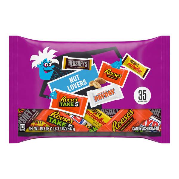 Photo of 19.3 oz Assorted Snack Size Halloween Candy Bag