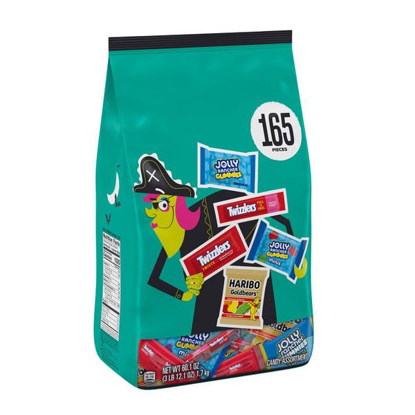 Photo of 60.1 oz Assorted Fruit Halloween Candy Bag