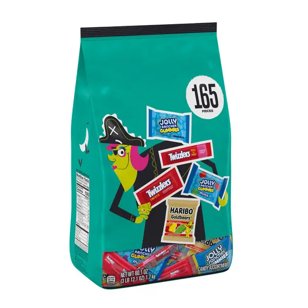 Hershey's 60.1 oz Assorted Fruit Halloween Candy Bag - 34000-45885