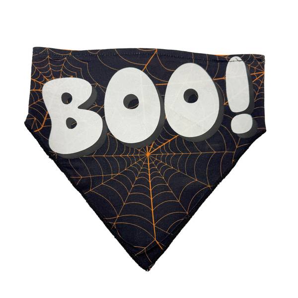 Photo of Boo!-Trick Or Treat Reversible Halloween Bandana