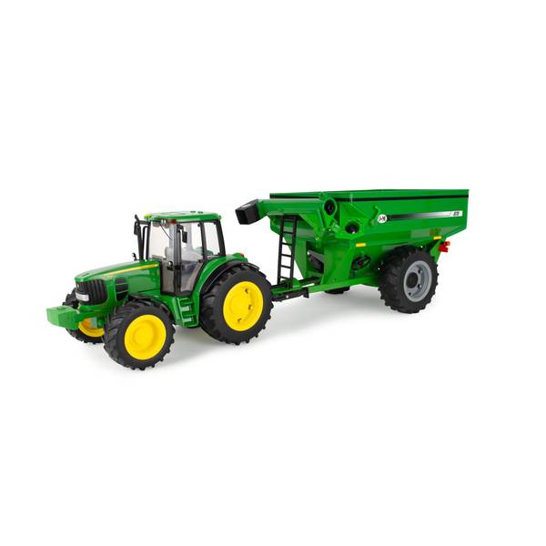 Photo of Big Farm 1:16 Scale 7430 Tractor with Grain Cart