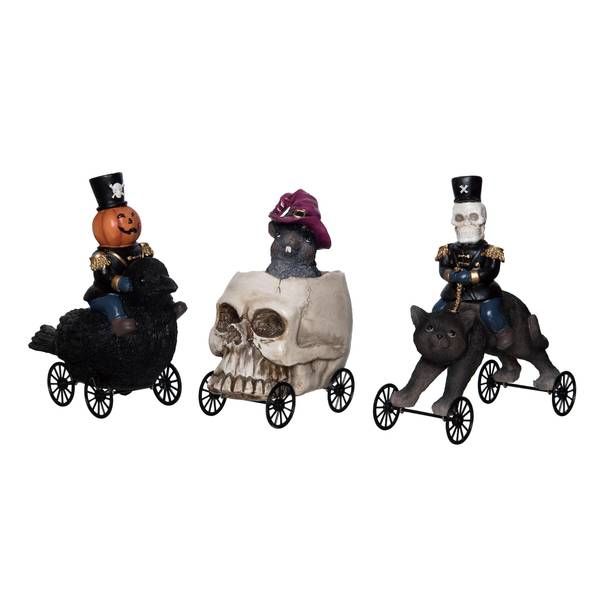 Photo of Light Up Halloween Wheelie Figurine, Assorted
