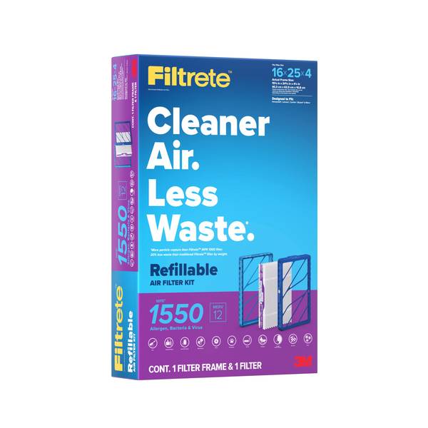 Photo of Refillable Filter Kit 1550 MPR, 16 in x 25 in x 4 in