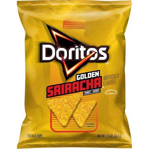 Photo of 2.63 oz Tangy Golden Sriracha Tortilla Chips