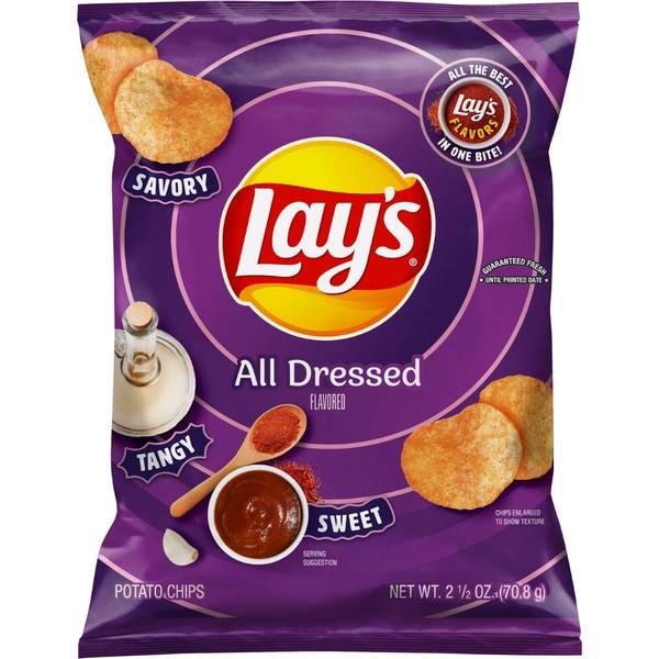 Photo of 2.5 oz All Dressed Potato Chips