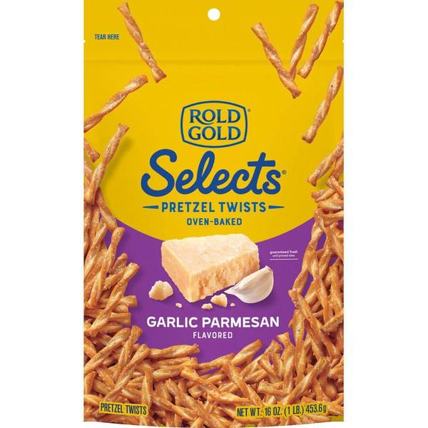 Photo of 16 oz Selects Garlic Parmesan Pretzels