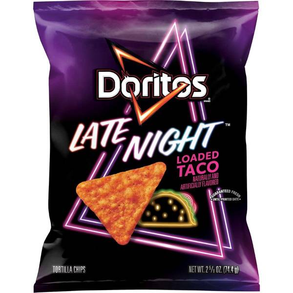Photo of 2.65 oz Late Night Loaded Taco Tortilla Chips