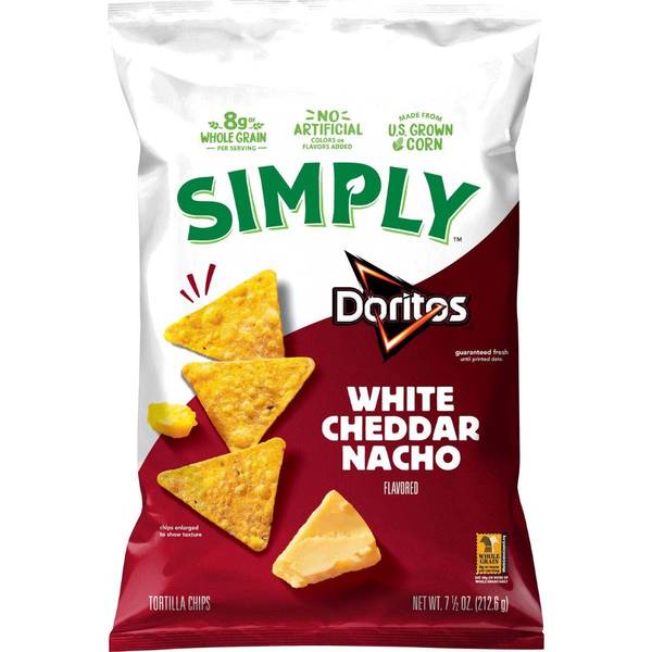 Photo of 5.5 oz Doritos White Cheddar Nacho Tortilla Chips