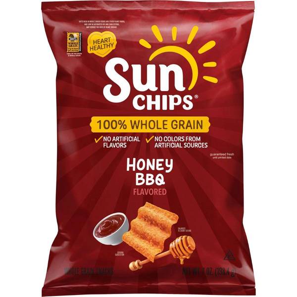 Photo of 7 oz Honey BBQ Whole Grain Chips