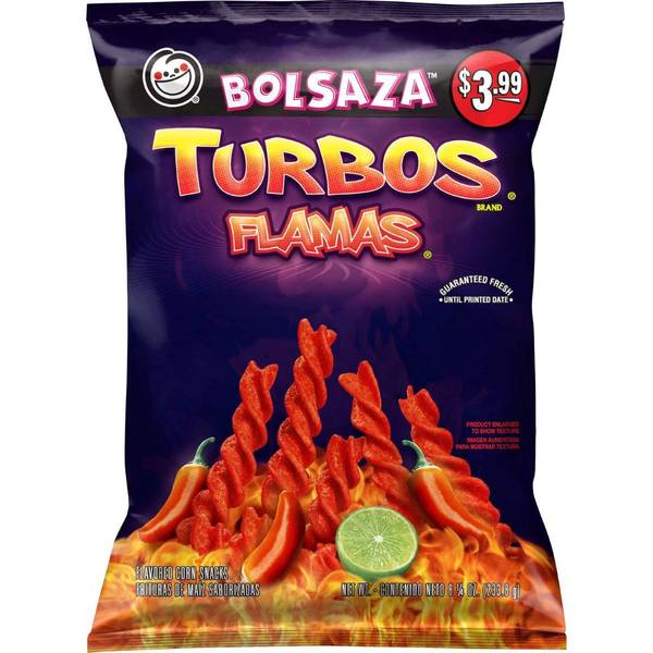 Photo of 8.2 oz Turbos Flamas Corn Chips
