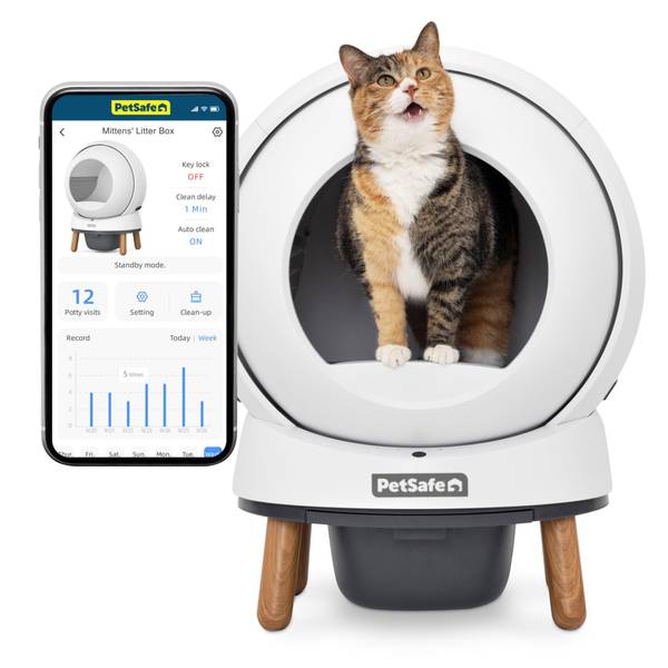 Photo of ScoopFree SmartSpin Self-Cleaning Litter Box