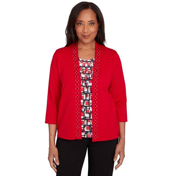 Photo of Women's Geometric Inne Two-in-One Sweater