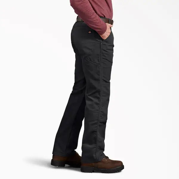 Dickies Men's FLEX Regular Fit Duck Double Knee Pants - DP903SBK