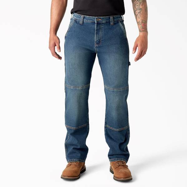 Photo of Men's FLEX Relaxed Fit Double Knee Jeans