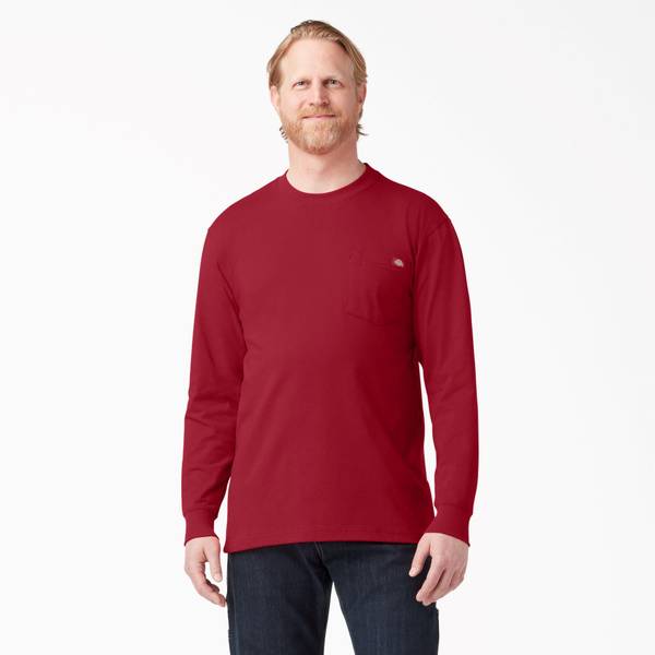 Photo of Men's Heavyweight Long Sleeve Pocket T-Shirt