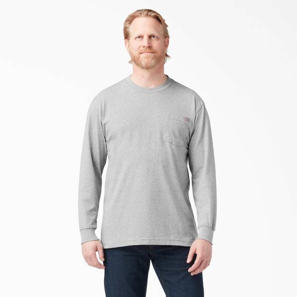 Photo of Men's Heavyweight Long Sleeve Pocket T-Shirt