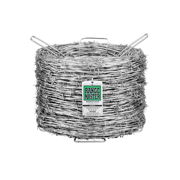 Photo of 4 PT. 12 1/2 GA BARBED WIRE CLASS 1- 1320ft
