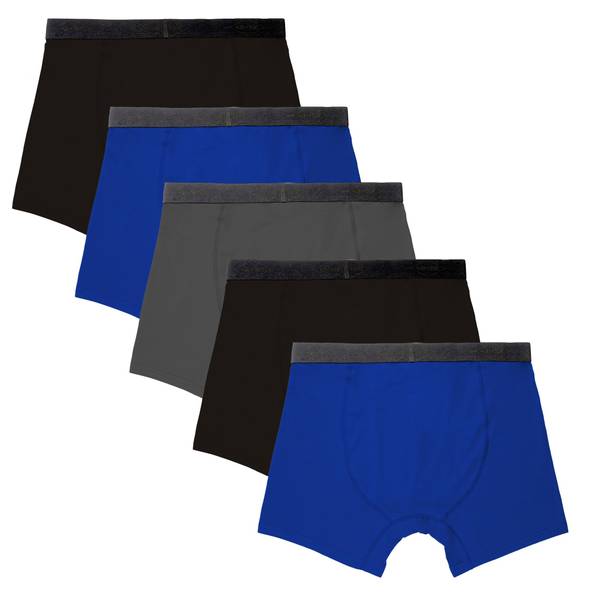Photo of Men's 5-Pack Knit Boxer Briefs