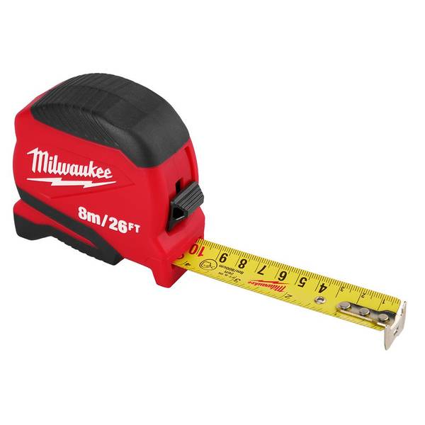 Photo of 8m/26ft Compact Tape Measure