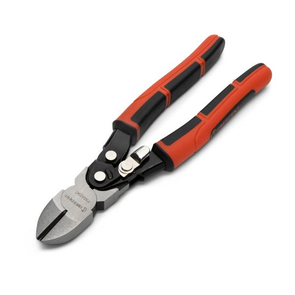 Photo of 8" Pro Series Dual Material Diagonal Compound Action Cutting Pliers