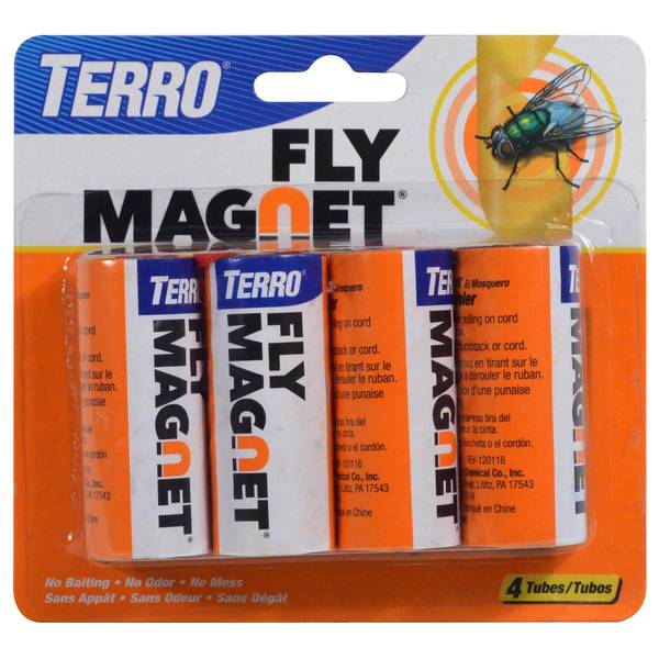 Photo of Fly Magnet Sticky Fly Paper Trap, 4-Pack