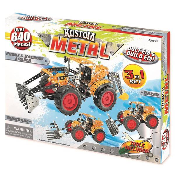 Kustom Metal 3 in 1 Farm Vehicles Kit