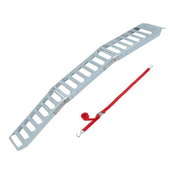 Photo of 9"x72" Foldable Steel Utility Ramp, 1-Pack