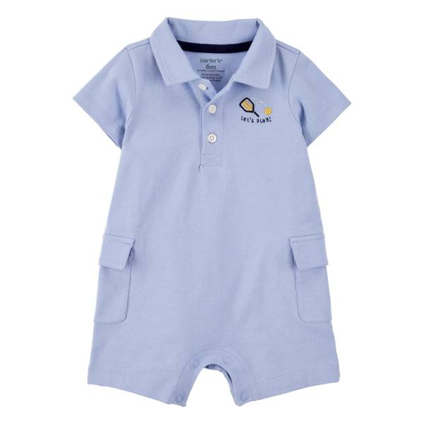 Photo of Infant Boy's Pickleball Cotton Romper