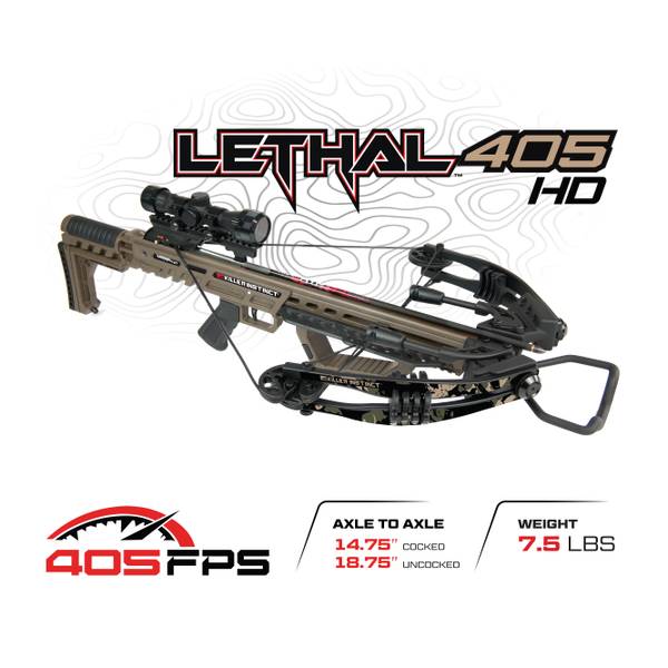 Killer Instinct KI LETHAL 405 HD CROSSBOW KIT - 600000 | Blain's