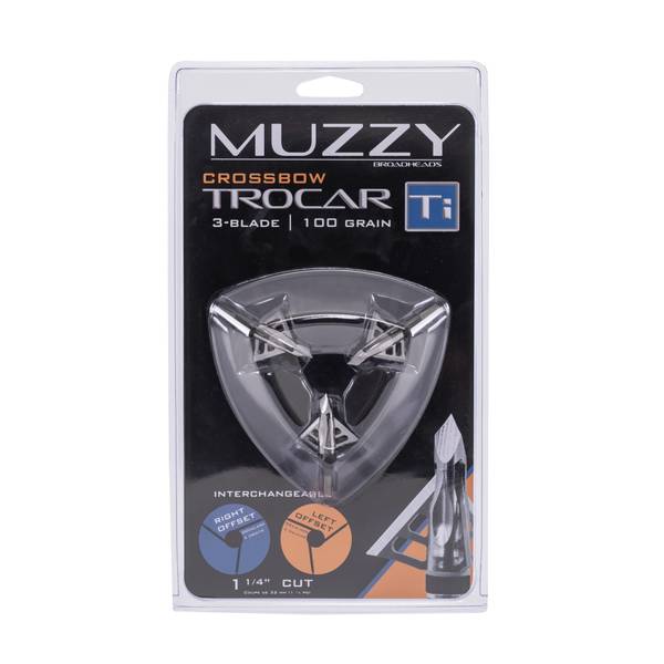Photo of Muzzy Trocar TI Crossbow 100gr 3pk