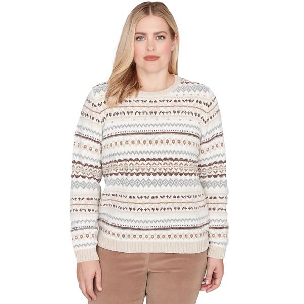 Photo of Women's Geo Biadere Chenille Sweater