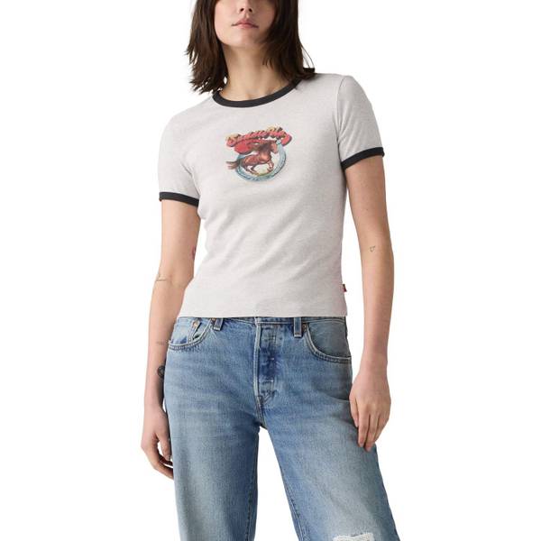 Photo of Women's Graphic Ringer Rickie Tee