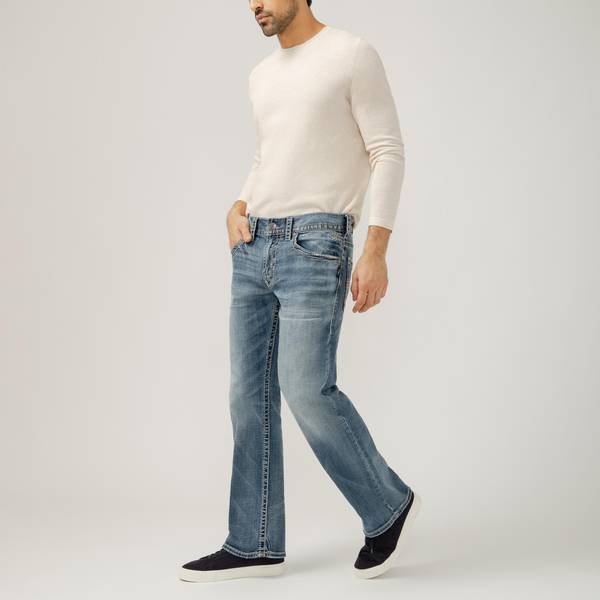 Silver Jeans Zac Relax Fit Straight Leg Indigo - M42408LD191-30x30