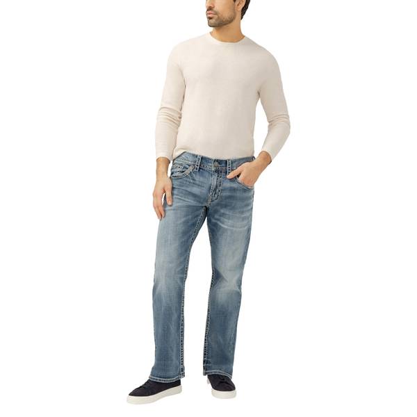 Silver Jeans Zac Relax Fit Straight Leg Indigo - M42408LD191-30x30