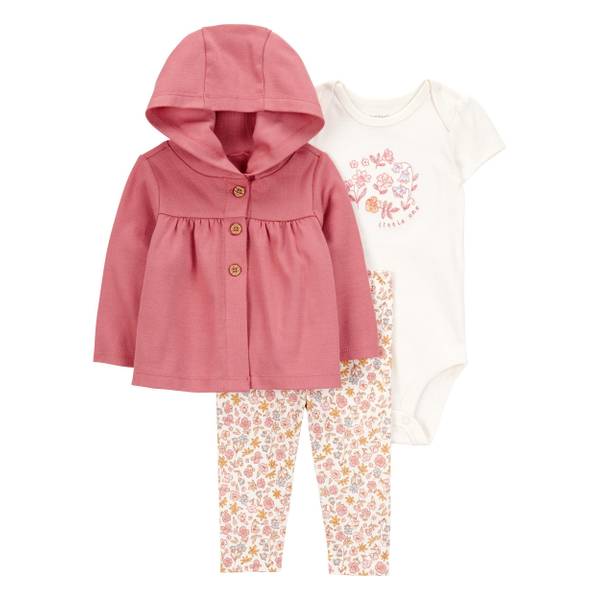Photo of Infant Girl's 3-Piece Little Cardigan Set