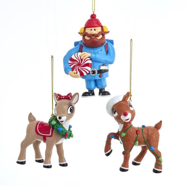 Photo of Rudolph The Red Nose Reindeer Ornament Assortment
