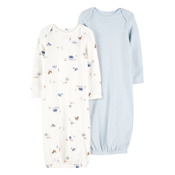 Photo of Infant Boy's 2-Pack Sleeper Gowns