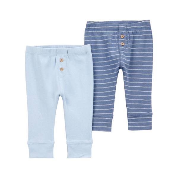 Photo of Infant Boy's 2-Pack Pull-On Cotton Pants