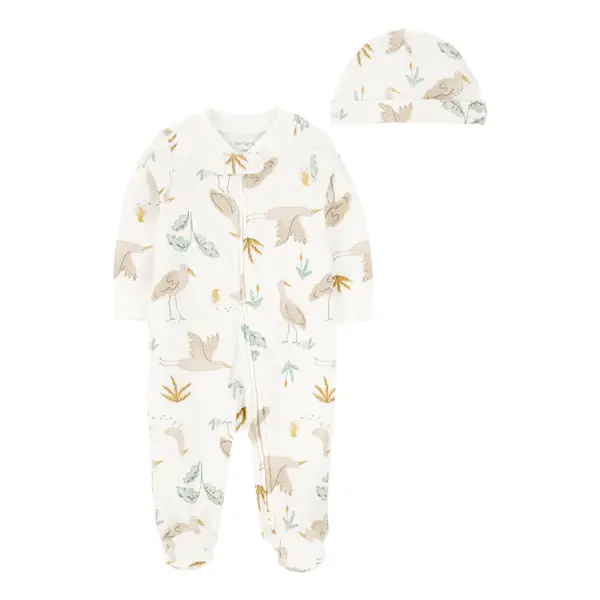 Carter's Infant Kids' 2-Piece 2-Way Zip Sleep and Play and