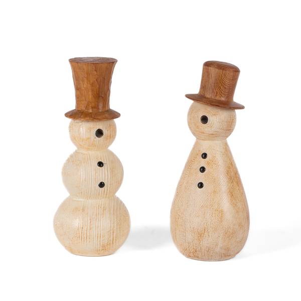 Photo of 7" Resin Holiday Snowman, Assorted
