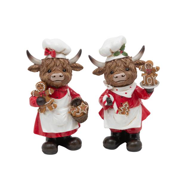 Photo of Highland Holiday Cow Chefs, Assorted