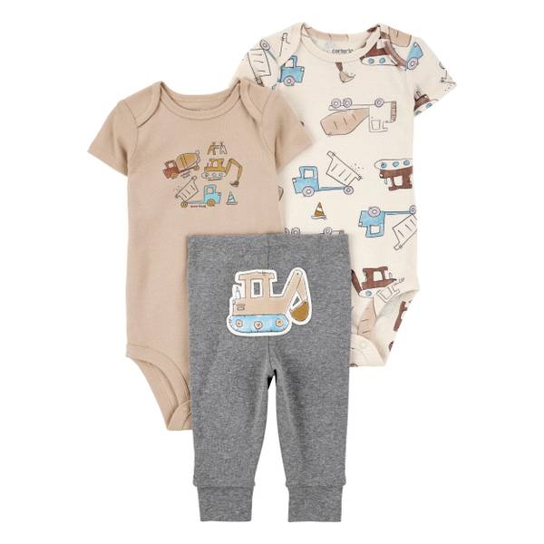 Photo of Infant Boy's 3-Piece Construction Little Character Set