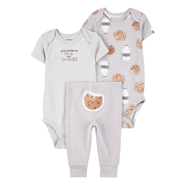 Photo of Infant Kids' 3-Piece Milk and Cookies Little Character Set