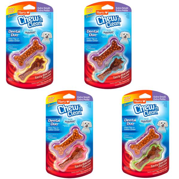 Hartz Chew 'n Clean Dental Duo Extra Small Value Pack 14808