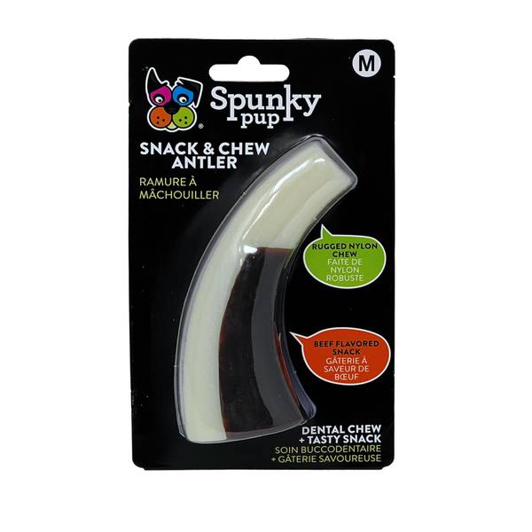 Photo of Medium Snack and Chew Antler Combo Flavored Dog Chew Toy