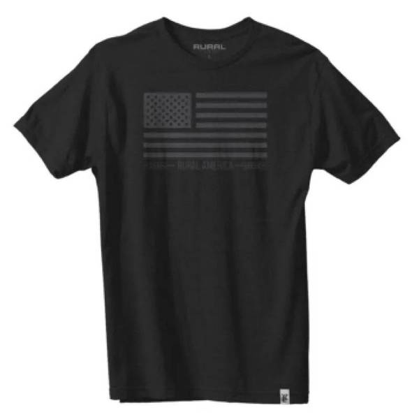 Photo of Men's Black Out Flag T-Shirt