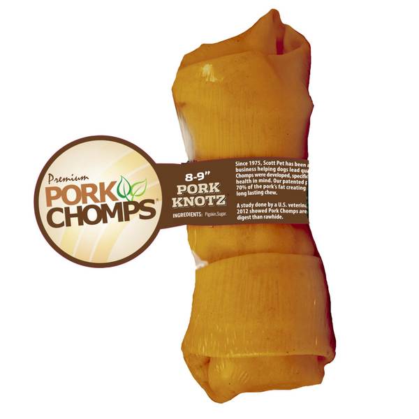 Photo of 8-inch Roasted Knot Dog Bone, Highly Digestible