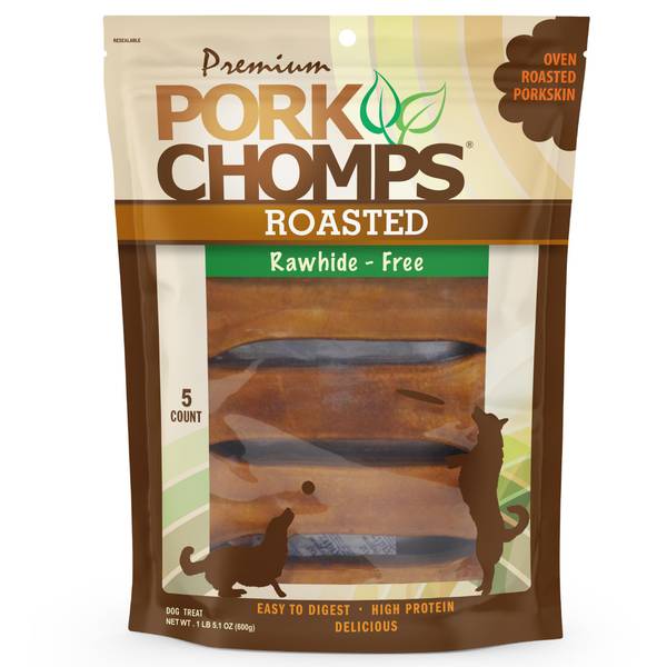 Photo of 7-inch Roasted Pressed Pork Skin Dog Chew, Highly Digestible