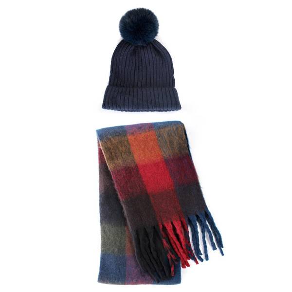 Photo of Women's Beanie and Scarf 2-Piece Gift Set