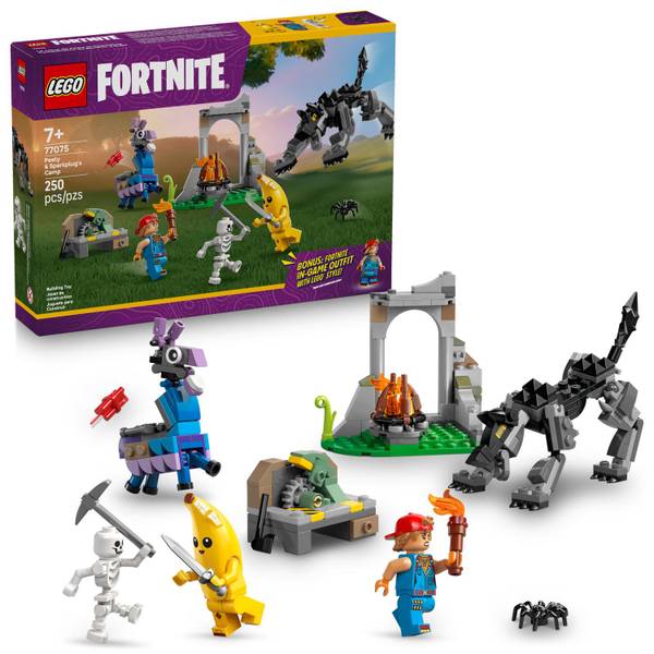 Photo of Fortnite Peely & Sparkplug's Camp 77075 Building Toy